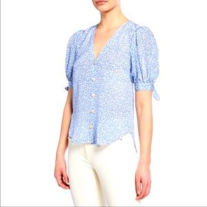 Veronica Beard silk blouse. Size 18.